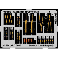 EDUARD Seatbelts RAF WWII