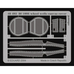 EDUARD Bf 109E wheel wells...