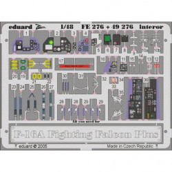 EDUARD F-16A Plus interior