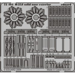 EDUARD B-25J solid nose...