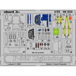 EDUARD ZOOM SET P-38J
