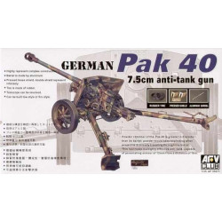 AFV CLUB PAK 40 7,5 cm AT Gun
