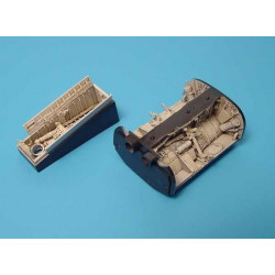 AIRES F-8 Crusader wheel bays