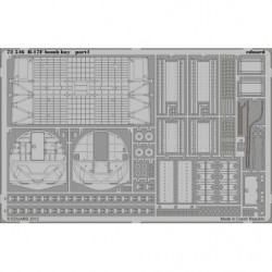 EDUARD B-17F bomb bay