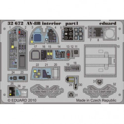 EDUARD AV-8B interior S.A.