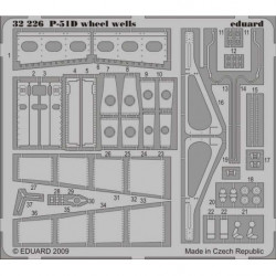 EDUARD P-51D wheel wells