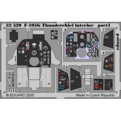 EDUARD F-105G interior