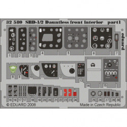 EDUARD SBD-1/2 front interior