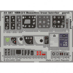 EDUARD SBD-3/4 front interior