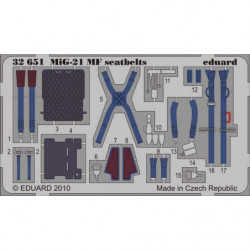 EDUARD MiG-21MF KM1M seatbelts