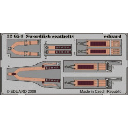 EDUARD Swordfish seatbelts