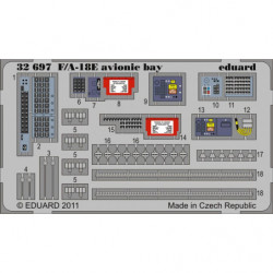 EDUARD F/A-18E avionic bay