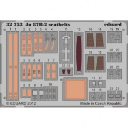 EDUARD Ju 87B-2 seatbelts