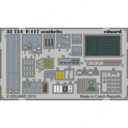 EDUARD F-117 seatbelts