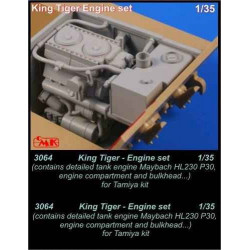 CMK King Tiger - engine set