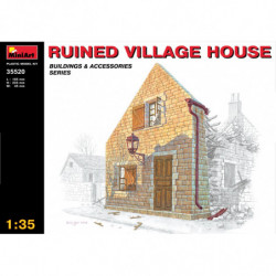 MINIART Ruined Village House