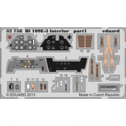 EDUARD Bf 109E-3 interior S.A.