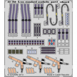 EDUARD Lynx Mk.88 seatbelts