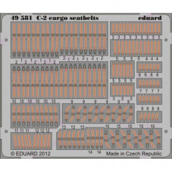 EDUARD C-2 cargo seatbelts