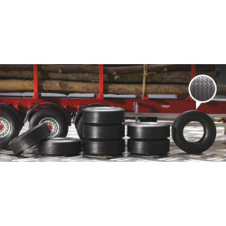 ITALERI Trailer Rubber Tyres