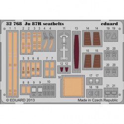 EDUARD Ju 87R seatbelts