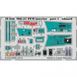 EDUARD MiG-21PFM interior