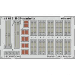 EDUARD B-29 seatbelts