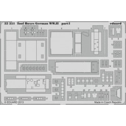 EDUARD Bf 109 tools and boxes 