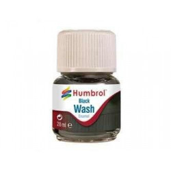 HUMBROL Enamel Wash Black