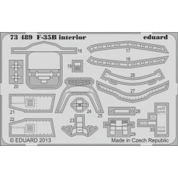 EDUARD F-35B interior S. A.