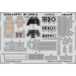 EDUARD Bf 109G-6 PE-set