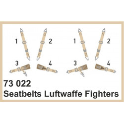 EDUARD Seatbelts Luftwaffe...