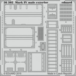 EDUARD Mark IV male exterior