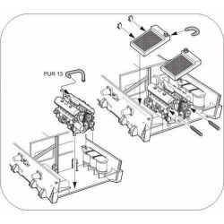 CMK StuG IV Engine set