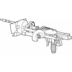 CMK MG 34 WW II mounted...