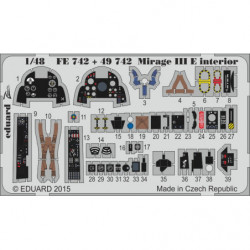 EDUARD ZOOM SET Mirage III...