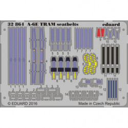 EDUARD A-6E TRAM seatbelts