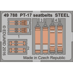 EDUARD PT-17 seatbelts STEEL