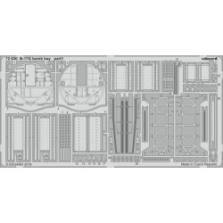 EDUARD B-17G bomb bay