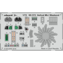 EDUARD ZOOM SET Hellcat...