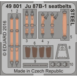 EDUARD Ju 87B-1 seatbelts...
