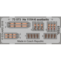 EDUARD He 111H-6 seatbelts...