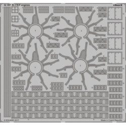 EDUARD B-17E/F engines