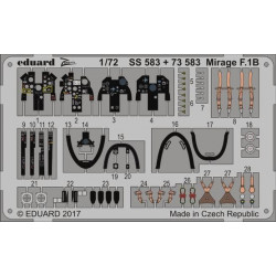 EDUARD ZOOM SET Mirage F.1B