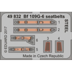 EDUARD Bf 109G-6 seatbelts...