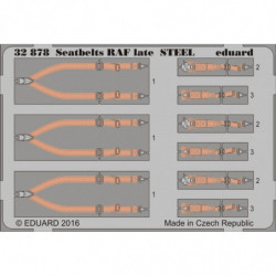 EDUARD Seatbelts RAF late...