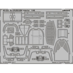 EDUARD Su-25UB/UBK interior 