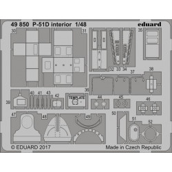 EDUARD P-51D interior