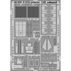 EDUARD P-51D exterior
