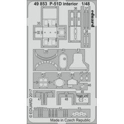 EDUARD P-51D interior